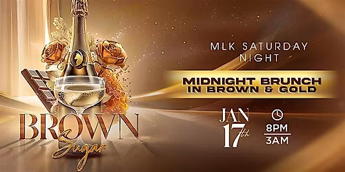 Brown Sugar: Midnight Brunch Party in Brown & Gold
