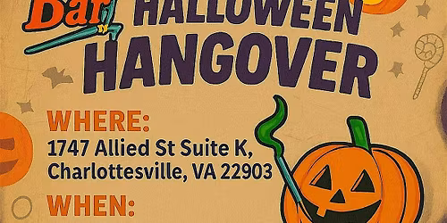 Halloween Hangover Family Event at The Art Bar (Charlottesville)