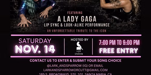 Lady Gaga Look-Alike & Lip Sync Royal