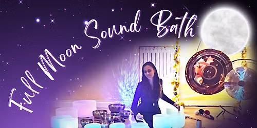 Full Moon Releasing Negativity Sound Healing Meditation