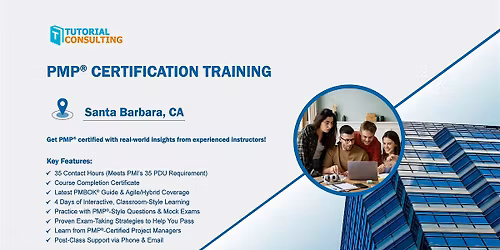 PMP\u00ae Classroom Program \u2013 Get Certified  in Santa Barbara, CA