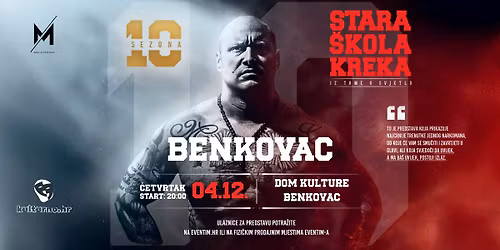 BENKOVAC - STARA \u0160KOLA KREKA - 04.12.2025. - 10. SEZONA