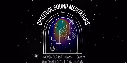 Gratitude Sound Meditation