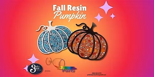 Resin pumpkin