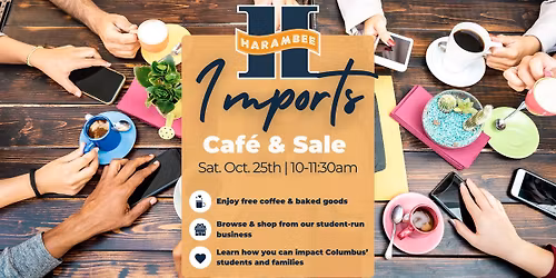 Harambee Imports Pop-up Caf\u00e9 & Sale