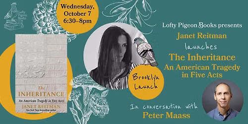Janet Reitman launches "The Inheritance," with Peter Maass