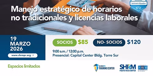 Manejo estrat\u00e9gico de horarios no tradicionales y licencias laborales