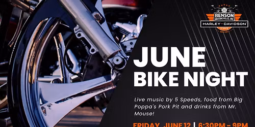 June Bike Night 2026