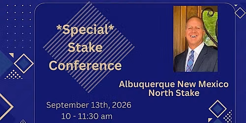 Special Stake Conference