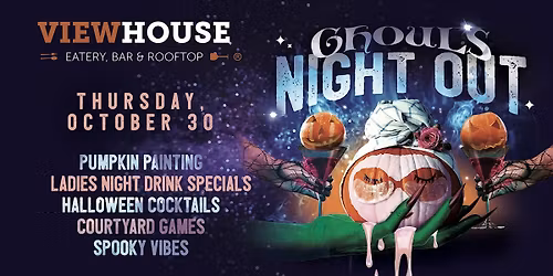 Ghouls Night Out Pumpkin Painting - Littleton