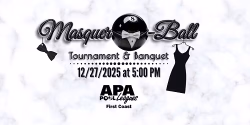 Masquer 8-Ball Tournament, Banquet, & Player Appreciation