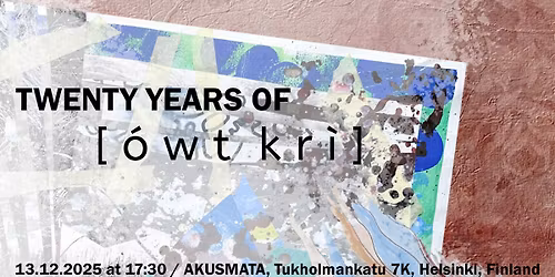 ...time \/ Twenty years of [\u00f3wt kr\u00ec]