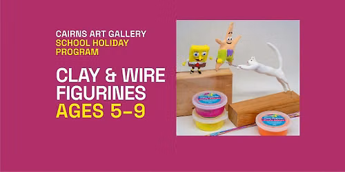 Figurines with Armature Wire and Clay with Narelle Wilson, Artist, Ages 9\u201314
