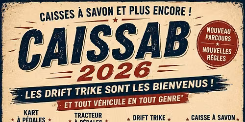 Course de Caisses \u00e0 savon Boisseron 2026