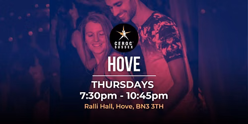 Ceroc Hove - Weekly Social Partner Dancing Classes on a Thursday Evening!