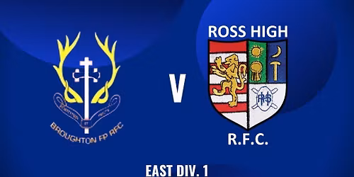 Broughton RFC\t3:00 PM\tRoss High RFC