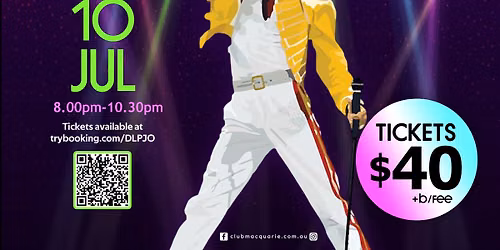 \ud83d\udc51QUEEN THE SHOW-CLUB MACQUARIE-FRIDAY, JULY 10TH!\ud83d\udc51