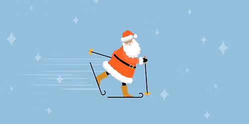 Santa Ski Race