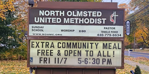 FREE MEAL FRIDAY - November 7th