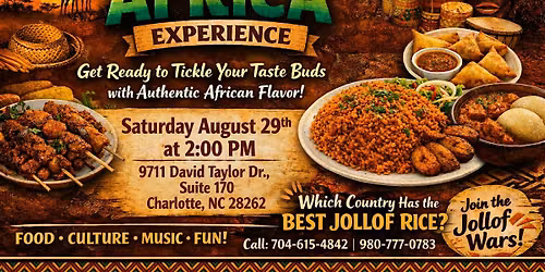 Taste of Africa Experience