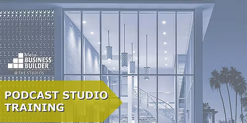 Podcast Studio Training