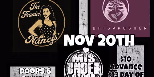 The Frantic Nancys\/Daisypusher\/Misunderstood