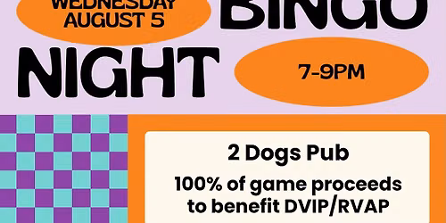 Community Bingo Night at 2 Dogs Pub