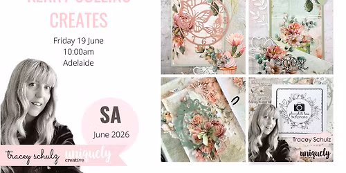 Uniquely Creative 'Tea & Tranquility' Album Class with Tracey - FULLY BOOKED