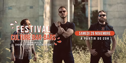 \ud83c\udfb6 FESTIVAL CULTURE BAR-BARS - Concert Starmonger
