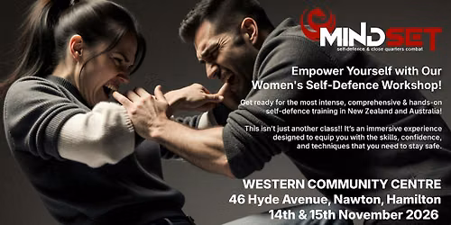 Women's MINDSET Weekend Self-Defence Workshop - Hamilton