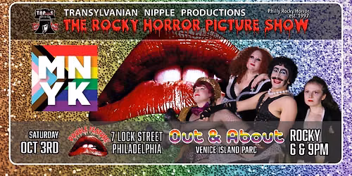 TNP\/Rocky Horror at Venice Island PARC - Sat, 10\/03\/26 at 6pm & 9pm
