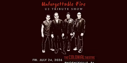 Unforgettable Fire U2 Tribute