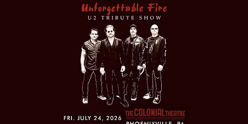 Unforgettable Fire U2 Tribute