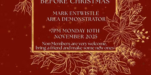 "Twas the Night before Christmas" Floral Demonstration