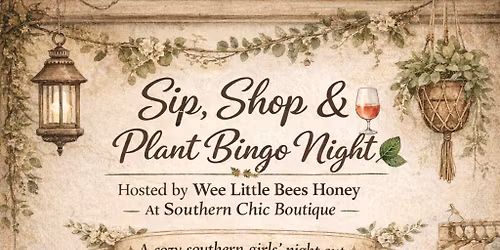 Southern Chic's- Plant Bingo