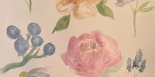 Boba & Brushes Water Color Class