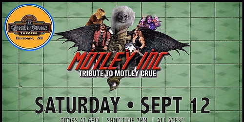 M\u00f6tley Inc.: M\u00f6tley Cr\u00fce Tribute Show at Beale Street Theater