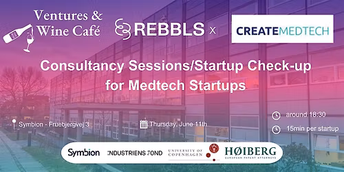 Create Medtech at REBBLS V&W:  Consultancy Sessions