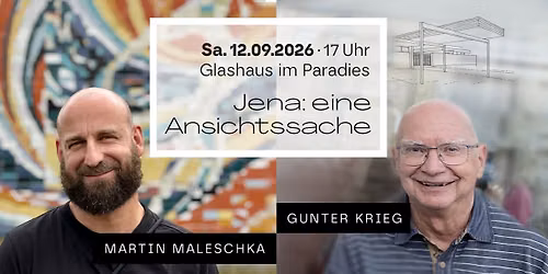 Talkrunde JENA: EINE ANSICHTSSACHE