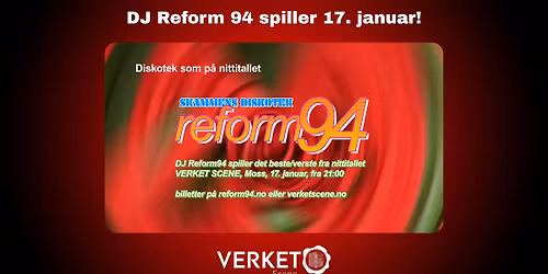 DJ Reform94 spiller det beste og verste fra nittitallet\ud83d\udd25 \/\/ Verket Scene