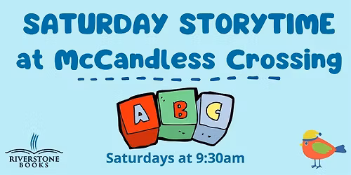 Saturday Storytime at McCandless Crossing