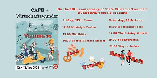 10 Jahre Caf\u00e9 Wirtschaftswunder - die Jubil\u00e4umsausgabe!