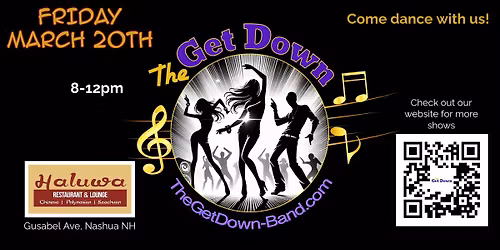 Come dance at Haluwa with The Get Down