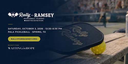 Rally For Ramsey Pickleball Classic