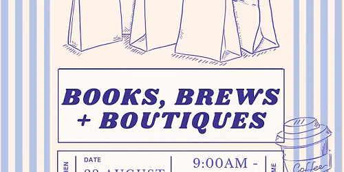 Books, Brews + Boutiques \u2615\ufe0f\ud83d\udcda\ud83d\udecd\ufe0f\ud83d\udc97