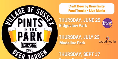 Pints in the Park Beer Garden