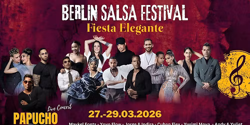 Berlin Salsa Festival "Fiesta Elegante" Papucho Manana Club Concert