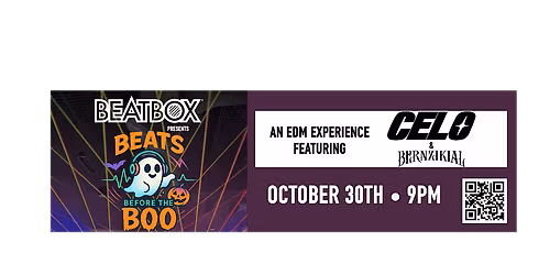 Beatbox Presents: Beats Before the Boo-An EDM Experience