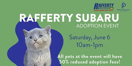 Rafferty Subaru Adoption Event