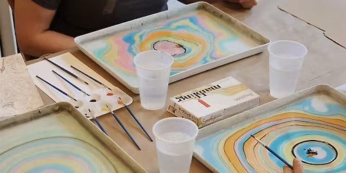 Suminagashi: Marbled Coasters & Paper Workshop at Pilot Project Brewery